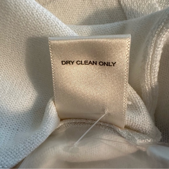 Elegant lightweight cream sweater with lace top. New without tags. S - Picture 9 of 9